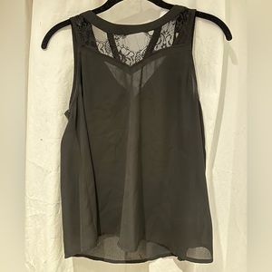 Black lace top